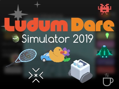 Ludum Dare Simulator 2019 Logo
