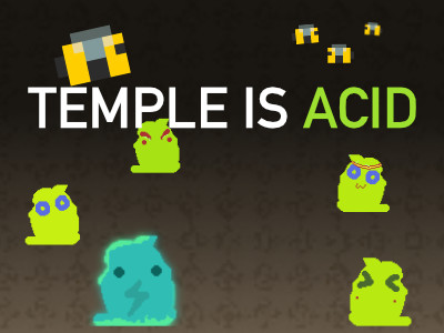 TEMPLE IS ACID logo